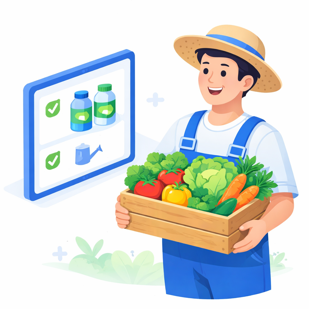 農家のイラスト